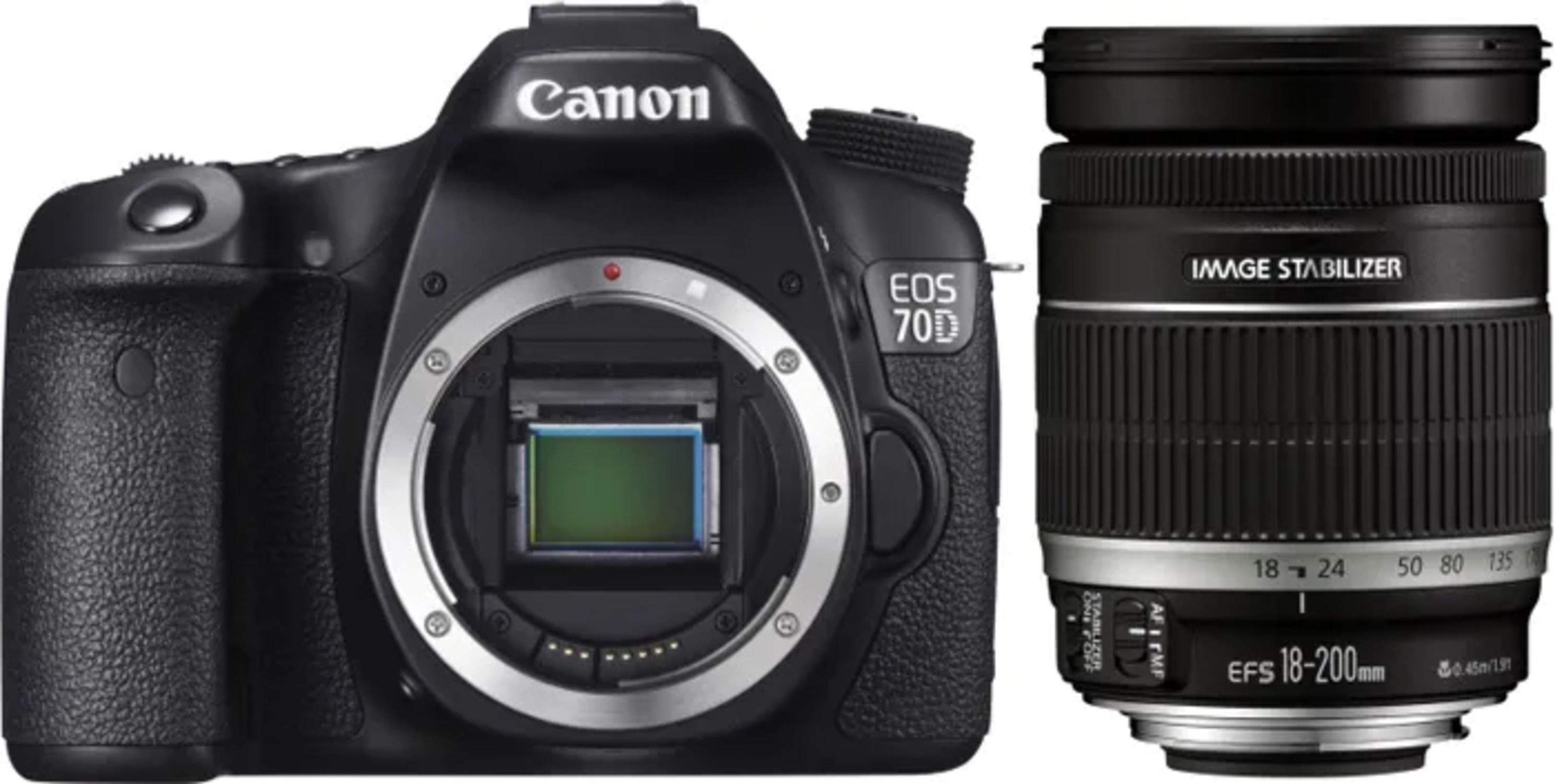 

Фотоаппарат Canon 70D kit 18-200MM IS