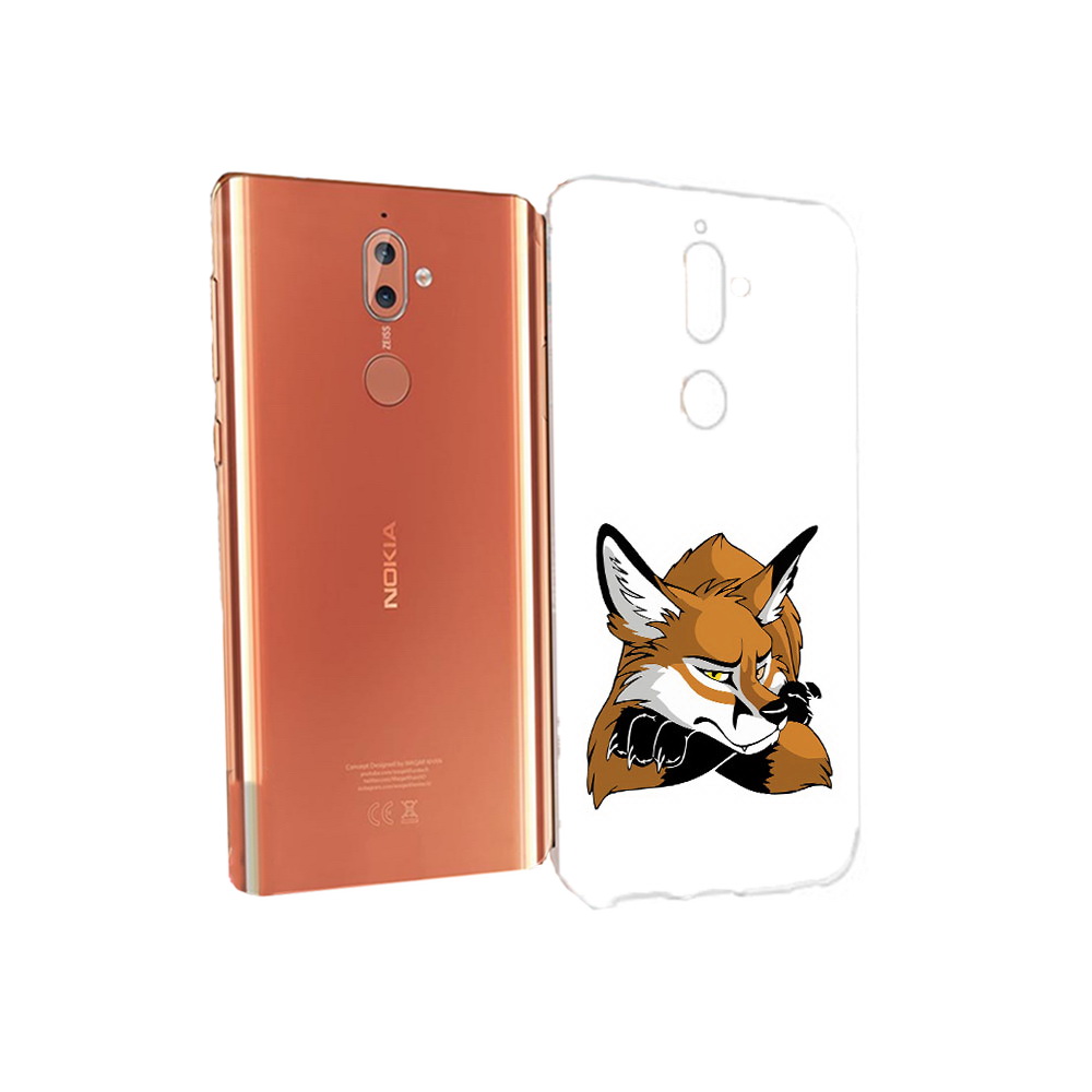 

Чехол MyPads Tocco для Nokia 9 фокс (PT126479.94.660), Прозрачный, Tocco