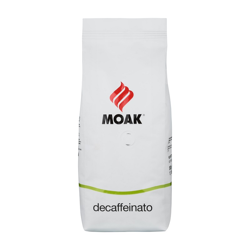 Кофе в зернах Moak Decaffeinato без кофеина, 500 г