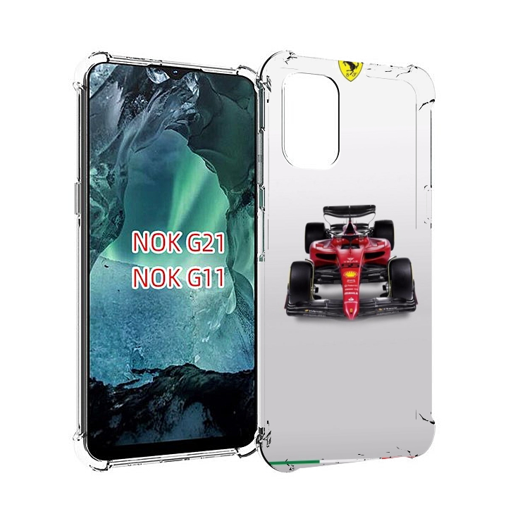 

Чехол Mypads Формула 1 Феррари Для Nokia G11/G21, Прозрачный, Tocco