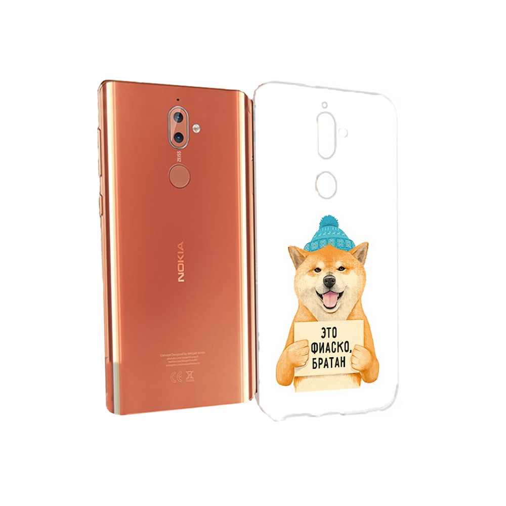 

Чехол MyPads Tocco для Nokia 9 фиаско (PT126479.94.656), Прозрачный, Tocco
