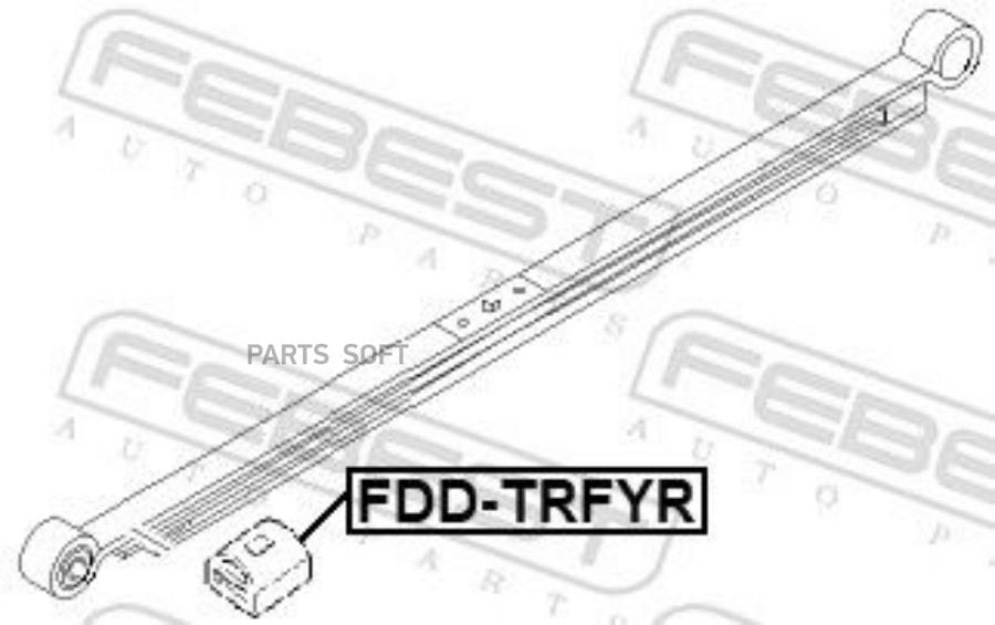 

FEBEST FDD-TRFYR Отбойник рессоры задний FORD TRANSIT 2006­2014 FDD-TRFYR