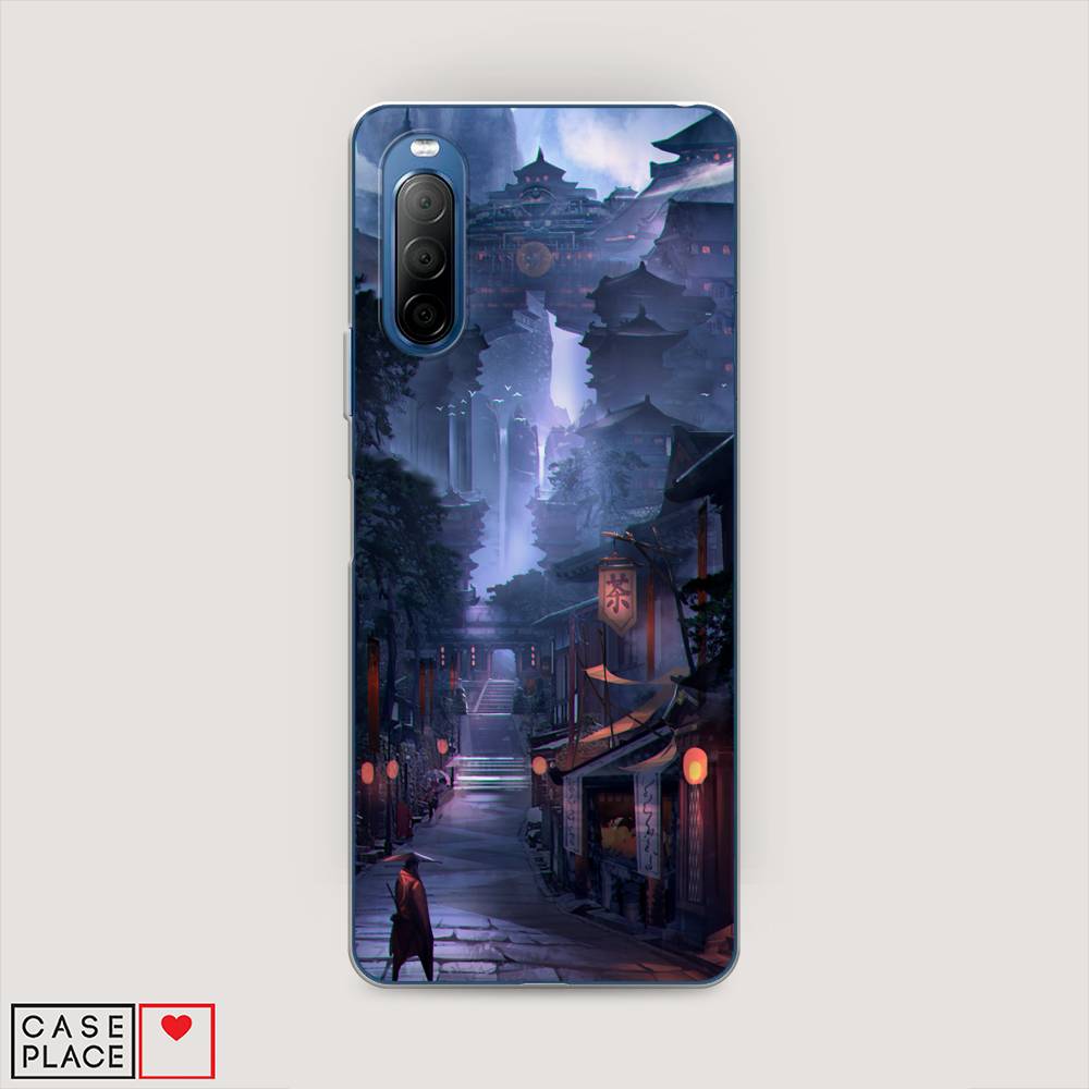

Чехол Awog на Sony Xperia 10 II "Одинокий самурай", Разноцветный, 54650-10