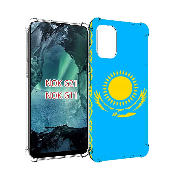 

Чехол Mypads Флаг Казахстана-1 Для Nokia G11/G21, Прозрачный, Tocco