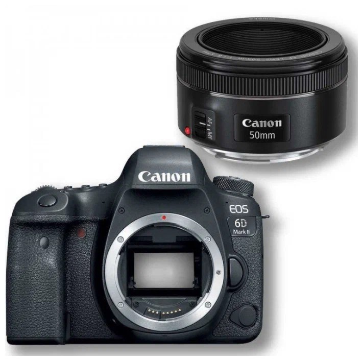 

Фотоаппарат Canon Eos 6D mark ii KIT 50MM 1.4