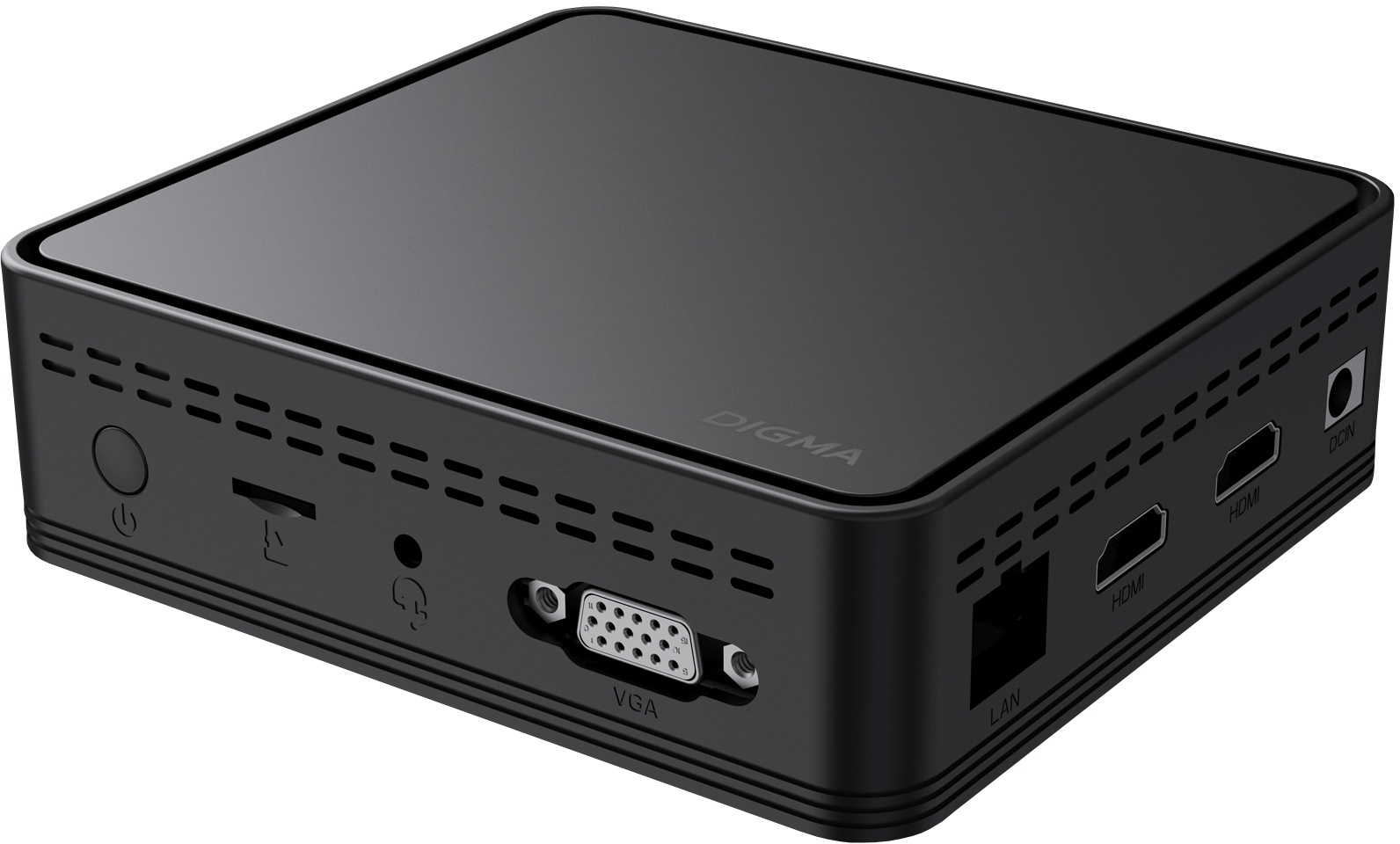 

Мини ПК Digma Mini Office Intel Pentium N5030/4Gb/SSD128Gb Intel UHDG 605/W11Pro/черный, Office