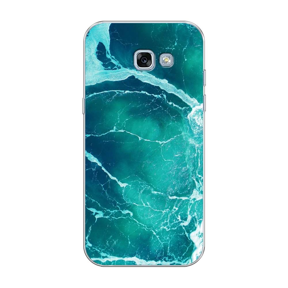 

Чехол Awog на Samsung Galaxy A3 2017 / Самсунг A3 2017 "Изумрудный океан", Голубой;синий, 20350-4