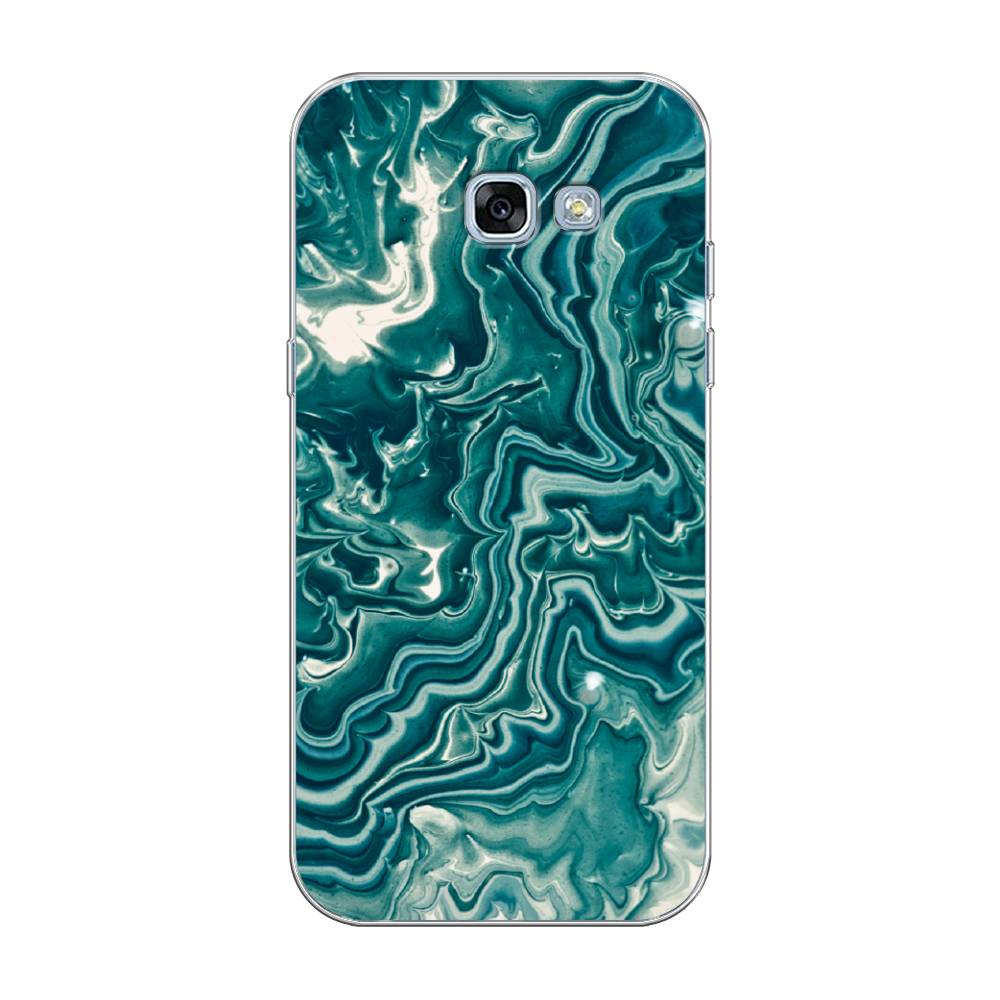 

Чехол Awog на Samsung Galaxy A3 2017 / Самсунг A3 2017 "Минералы 4", Голубой, 20350-3