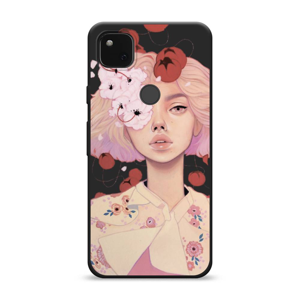 

Матовый силиконовый чехол "Цветочная анархия" на Google Pixel 4A