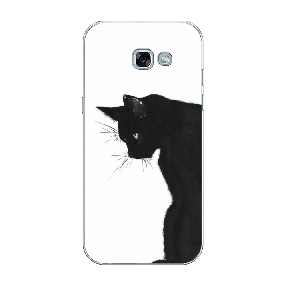 

Чехол Awog на Samsung Galaxy A3 2017 / Самсунг A3 2017 "Black cat", Черный;белый, 20350-1