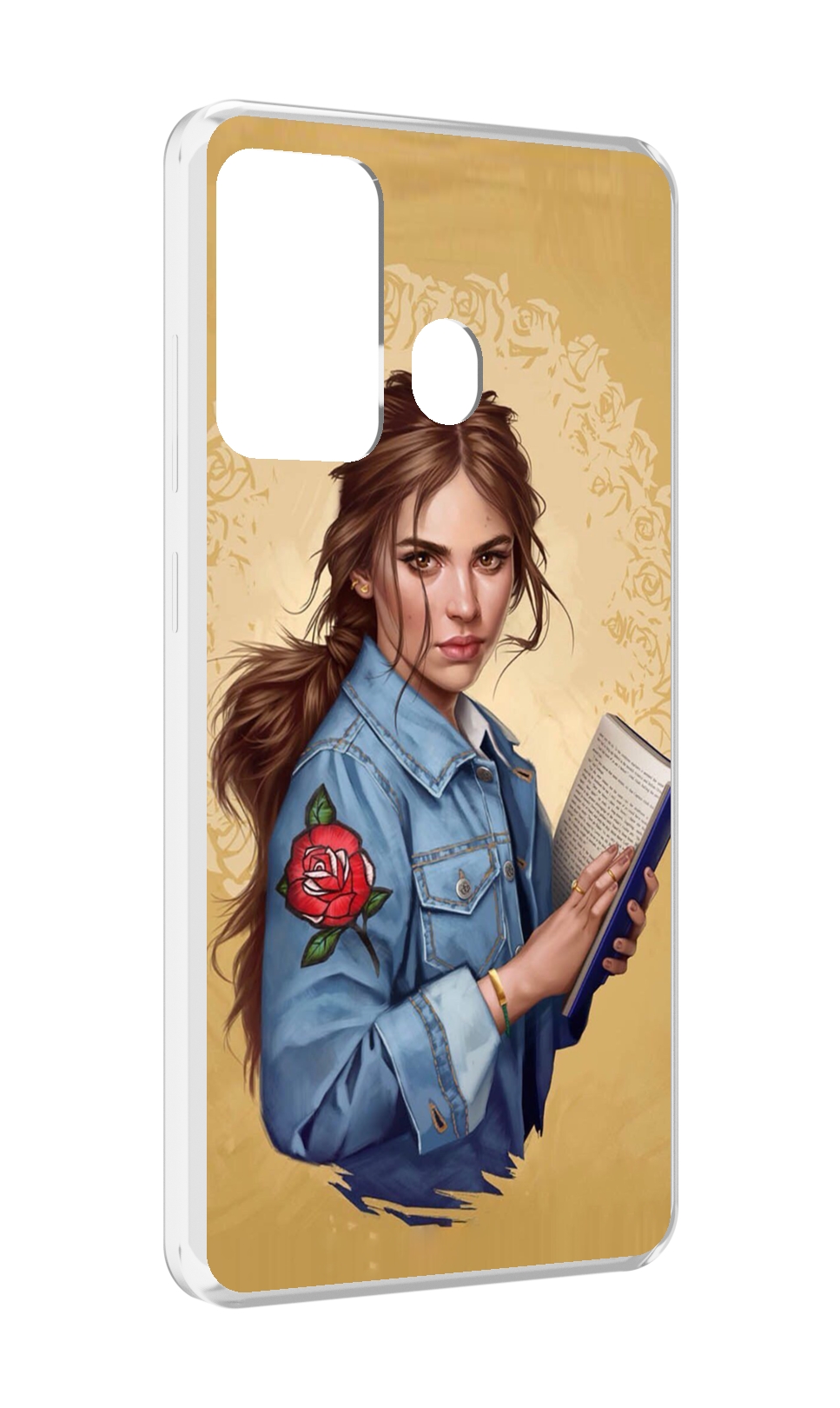 

Чехол MyPads девушка-в-бежевом-фоне для ITEL A27 / ITEL P17, Прозрачный, Tocco