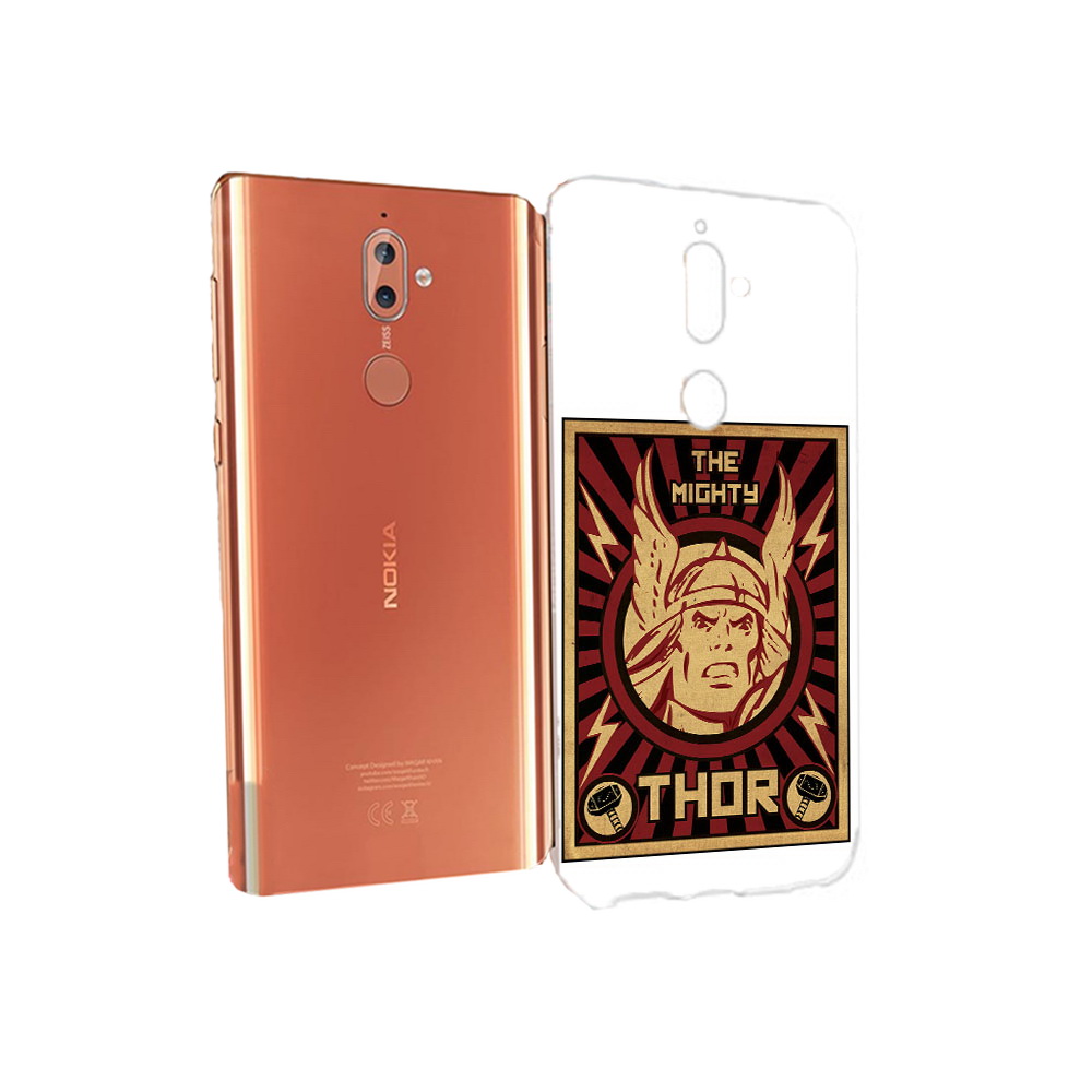 

Чехол MyPads Tocco для Nokia 9 тор лицо (PT126479.94.646), Прозрачный, Tocco