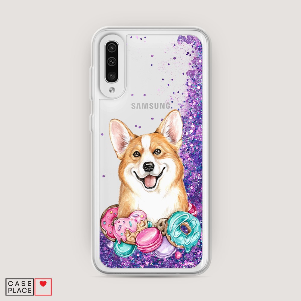 

Чехол Awog на Samsung Galaxy A30s "Корги и сладости", Разноцветный, 28892-1