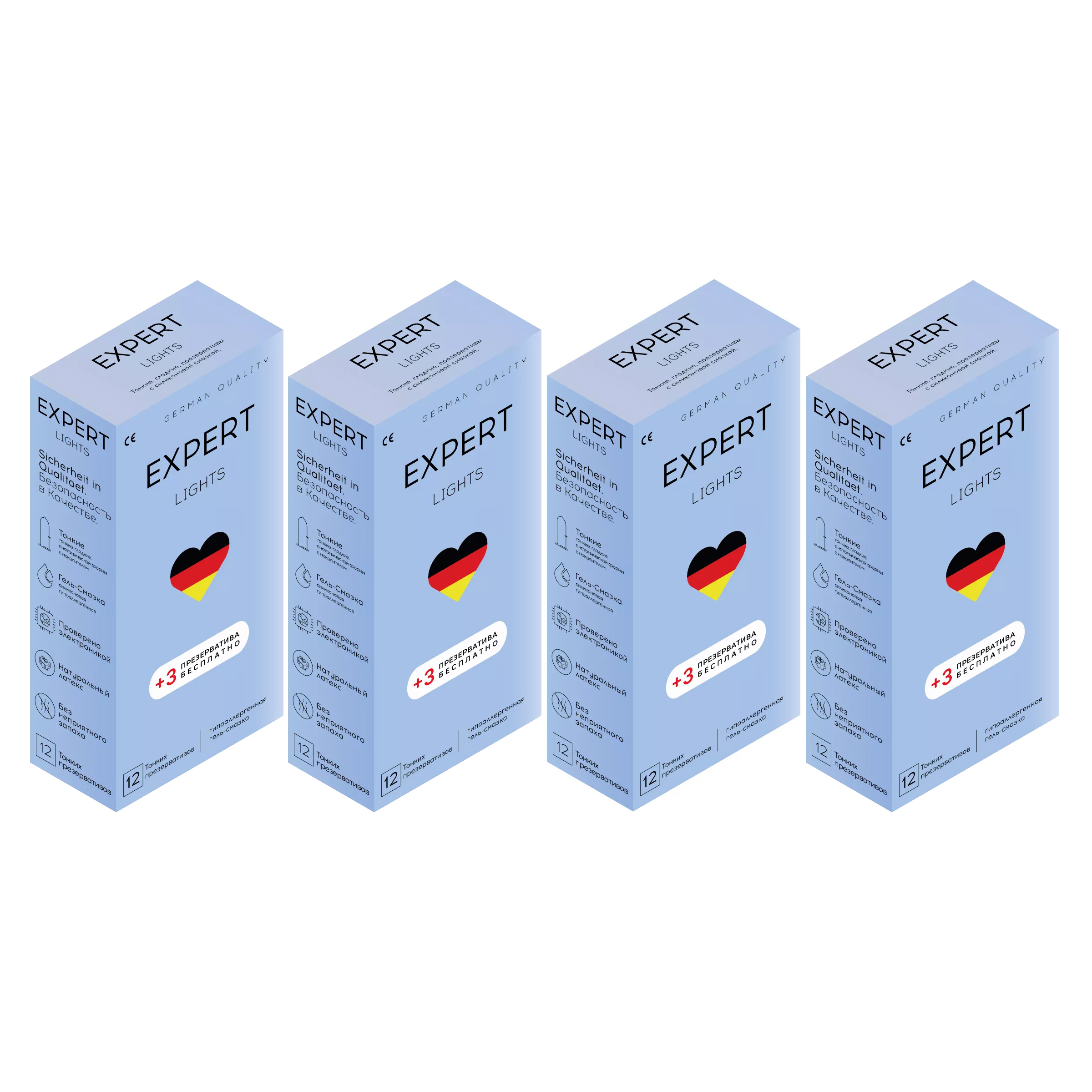 Купить Презервативы EXPERT Lights Germany ультратонкие 60 шт.