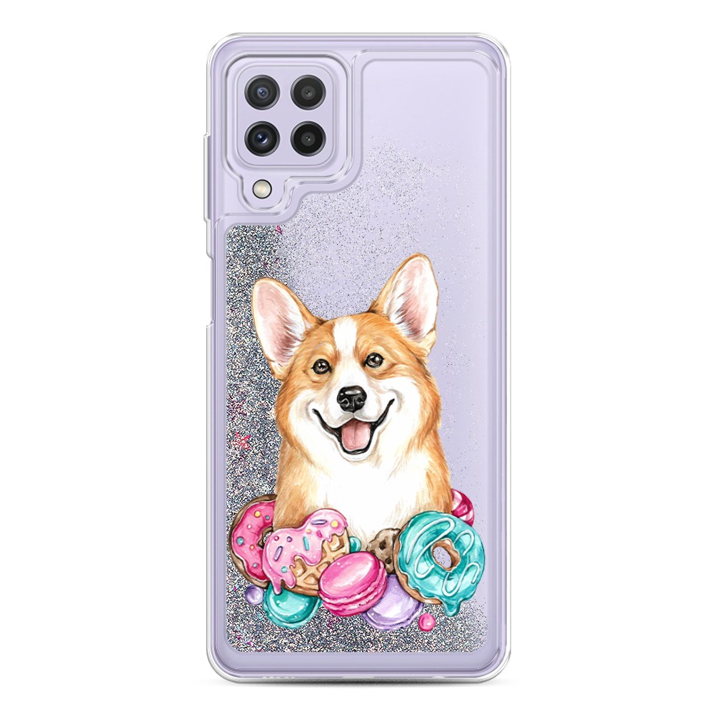 

Чехол Awog на Samsung Galaxy A22 / Самсунг A22 "Корги и сладости", Разноцветный, 2103191-1