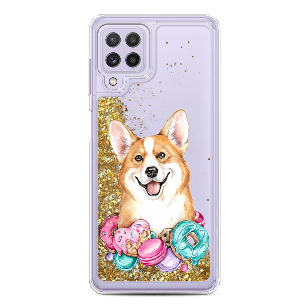 

Чехол Awog на Samsung Galaxy A22 / Самсунг A22 "Корги и сладости", 2103190-1