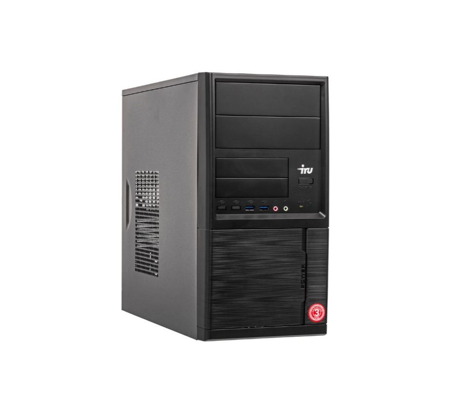 

Системный блок IRU Office 228 Black (1497698), 228