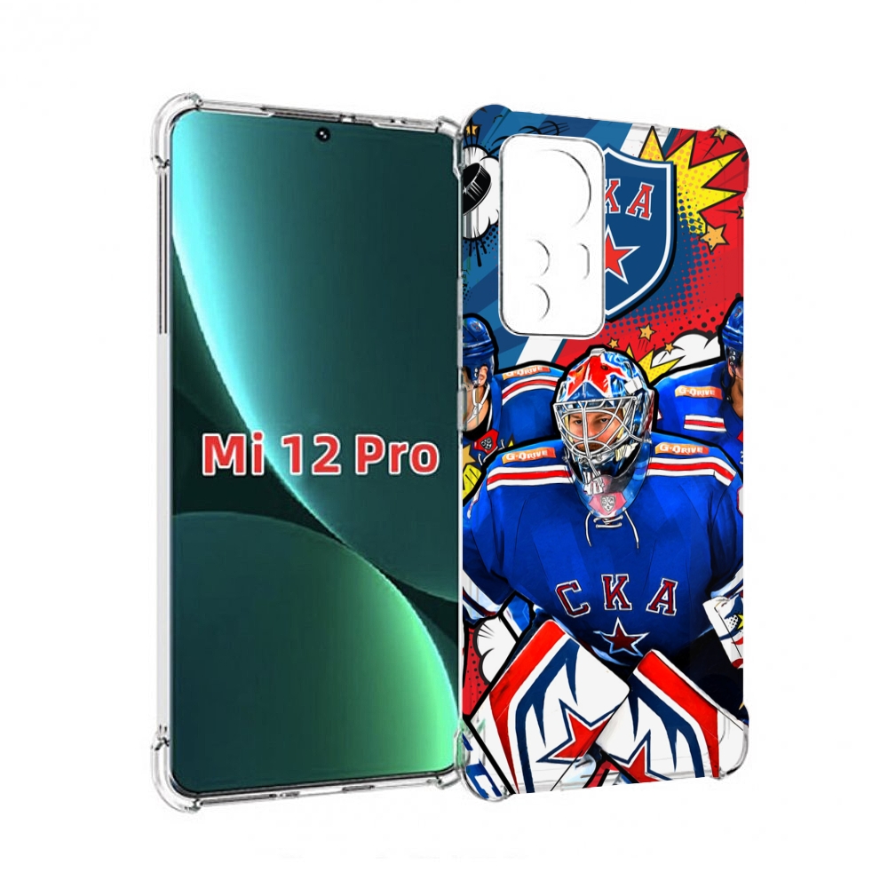 

Чехол MyPads хк ска спб мужской для Xiaomi 12S Pro, Прозрачный, Tocco