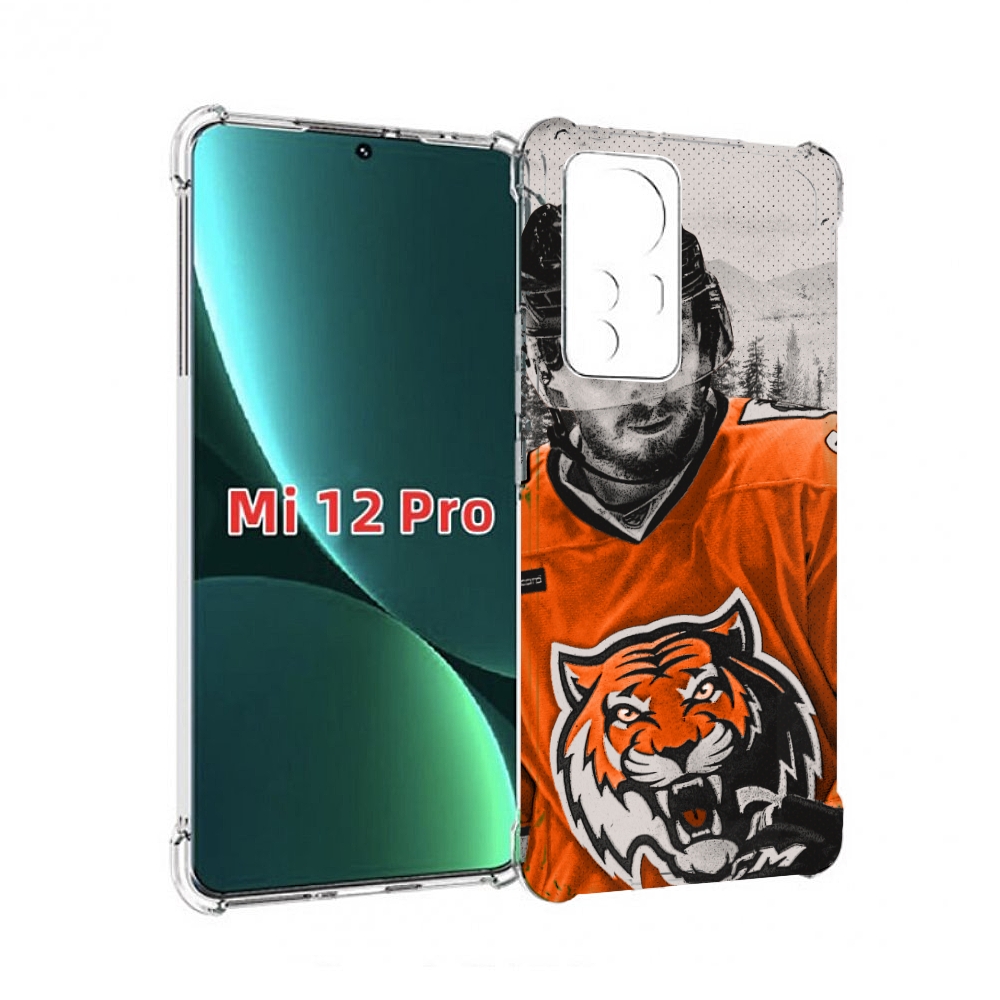 

Чехол MyPads хк амур мужской для Xiaomi 12S Pro, Прозрачный, Tocco