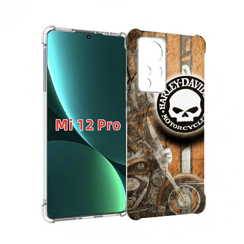 

Чехол MyPads харлеи девидсон для Xiaomi 12S Pro, Прозрачный, Tocco