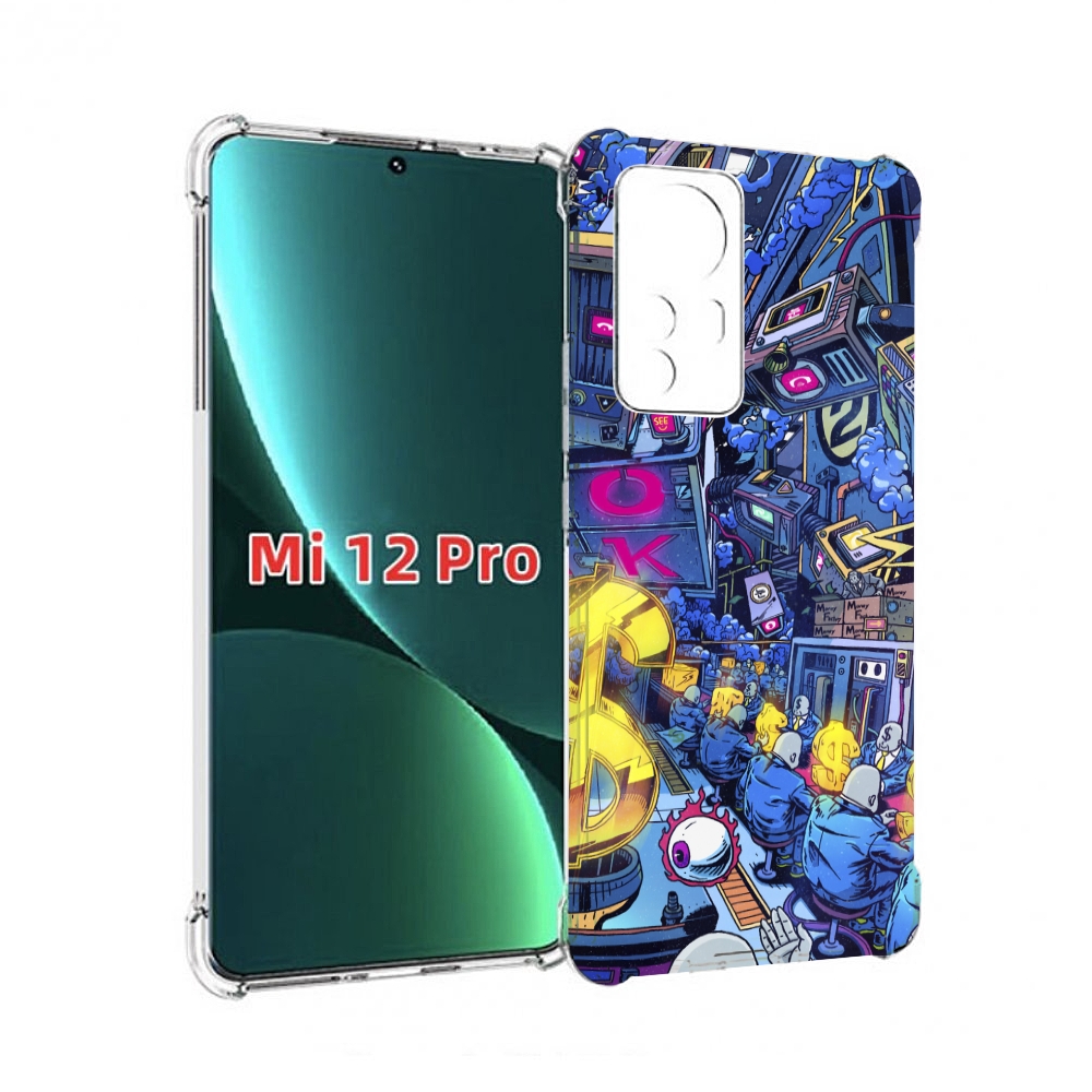 

Чехол MyPads футуристичная картинка для Xiaomi 12S Pro, Прозрачный, Tocco