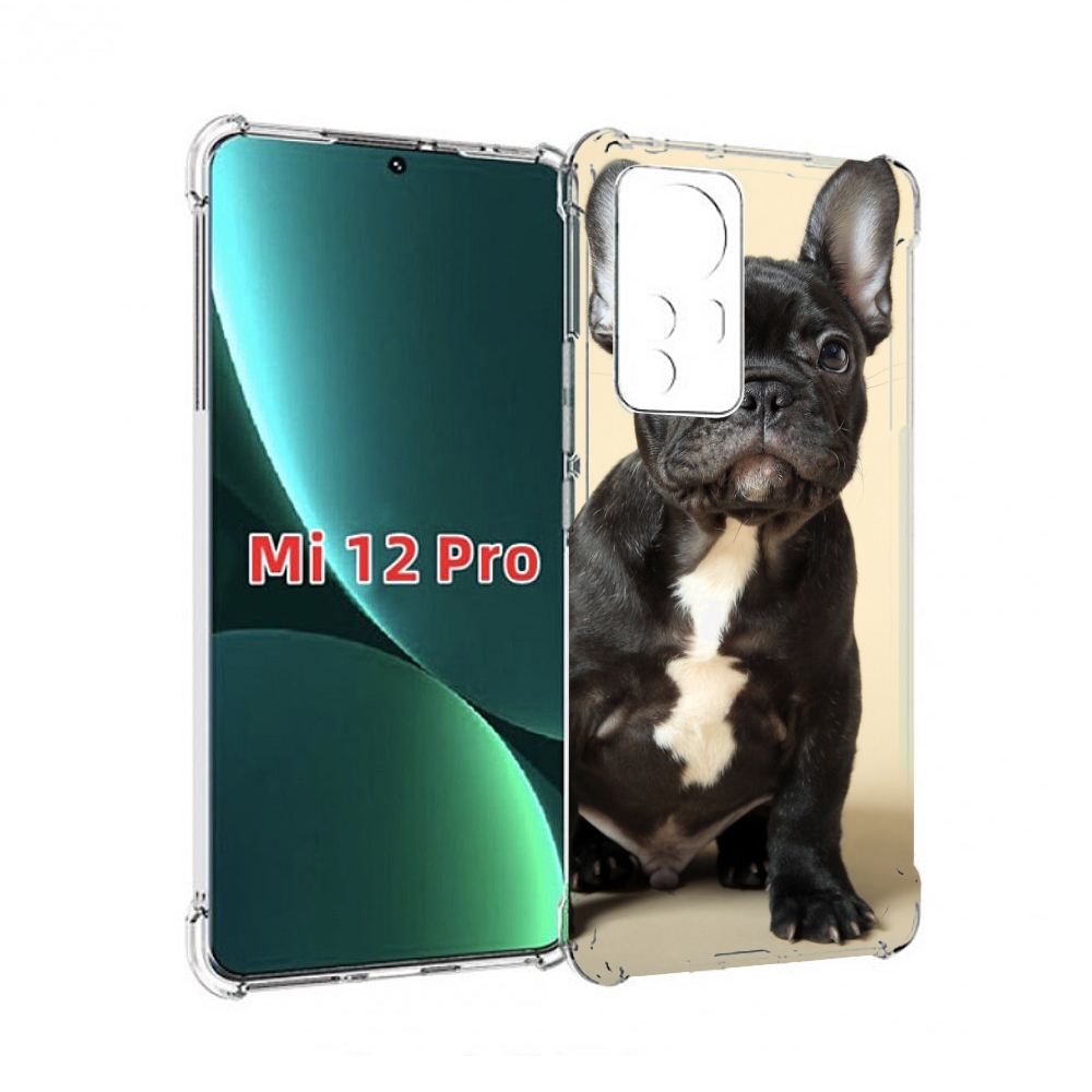

Чехол MyPads французскии бульдог для Xiaomi 12S Pro, Прозрачный, Tocco