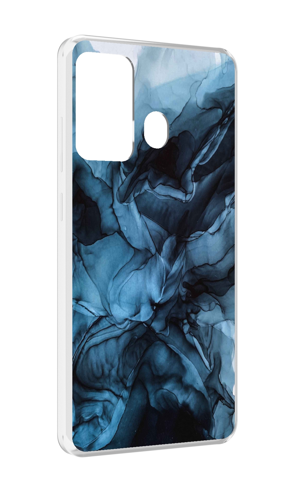 

Чехол MyPads голубой дымок для ITEL A27 / ITEL P17, Прозрачный, Tocco