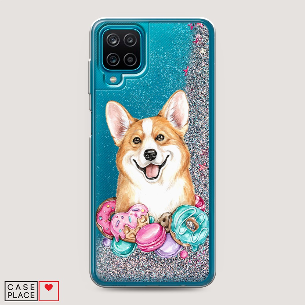 

Чехол Awog на Samsung Galaxy A12 / Самсунг A12 "Корги и сладости", Разноцветный, 2101691-1