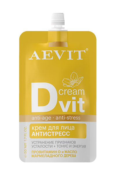 Крем для лица AEVIT BY LIBREDERM Dvit антистресс 50 мл 509₽