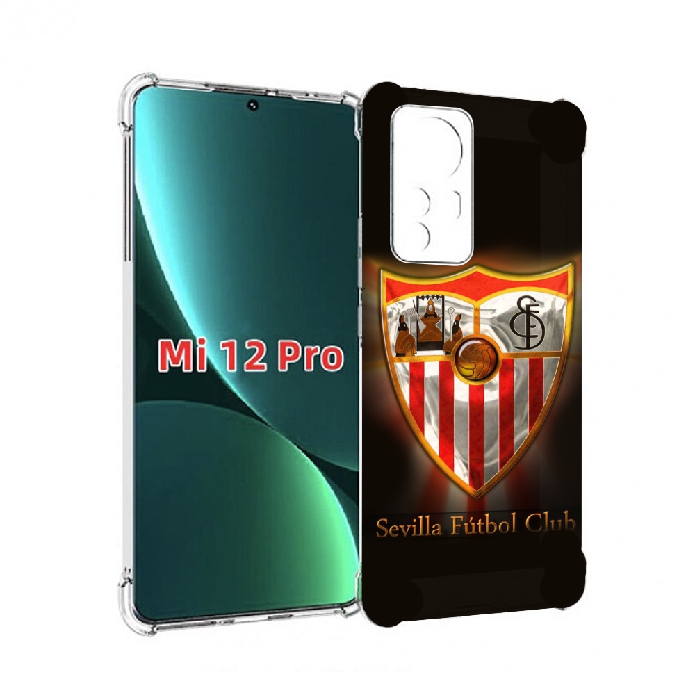 

Чехол MyPads фк севилья испания мужской для Xiaomi 12S Pro, Прозрачный, Tocco