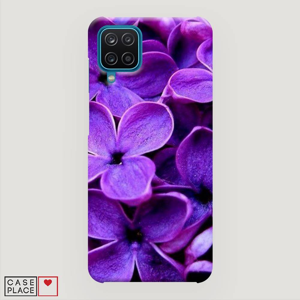 

Пластиковый чехол "Сирень крупная" на Samsung Galaxy A12, 2101620-6