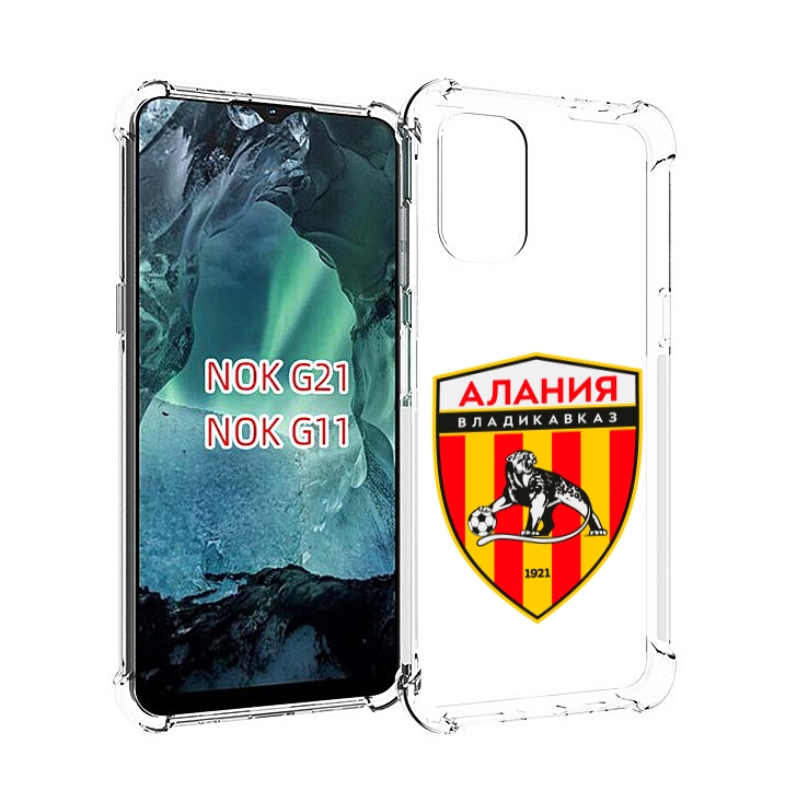 

Чехол Mypads Фк-Алания-2 Для Nokia G11/G21, Прозрачный, Tocco