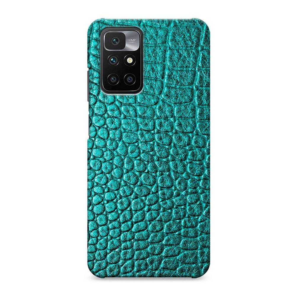 

Пластиковый чехол "Бирюзовая змея" на Xiaomi Redmi 10, 311320-2