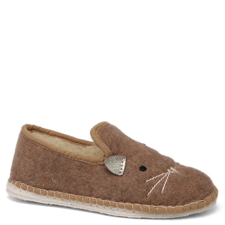 

Тапочки женские La Maison De L'espadrille F4131 бежевые 35 EU, Бежевый, F4131