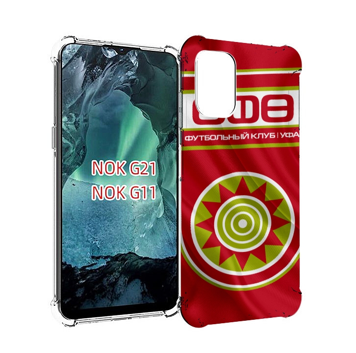 

Чехол MyPads фк уфа для Nokia G11 / G21, Прозрачный, Tocco