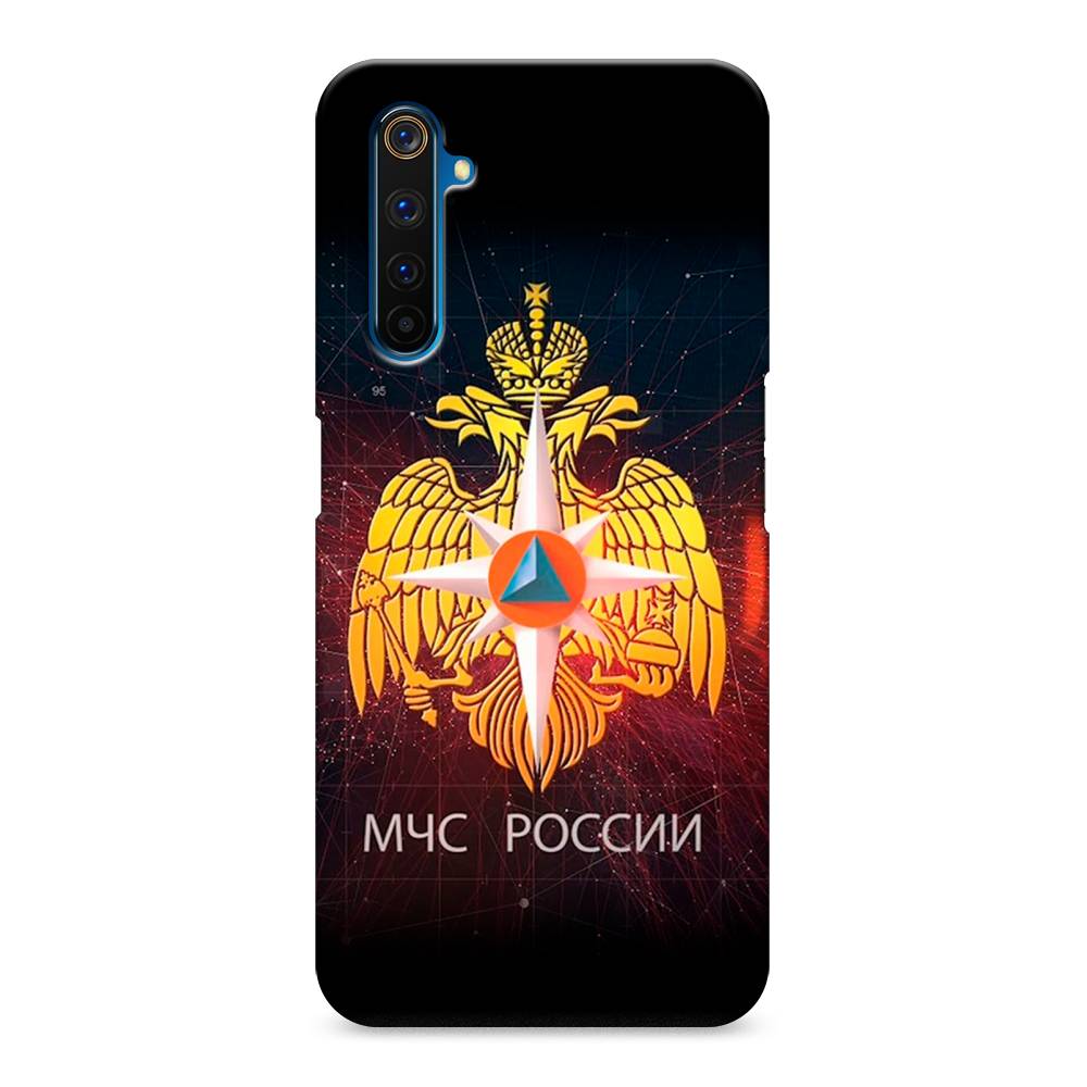 

Пластиковый чехол "МЧС России" на Realme 6 Pro, 252820-4