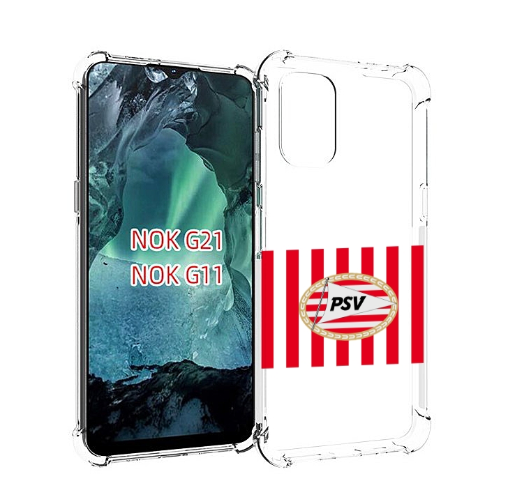 

Чехол Mypads Фк Псв Голландия Мужской Для Nokia G11/G21, Прозрачный, Tocco