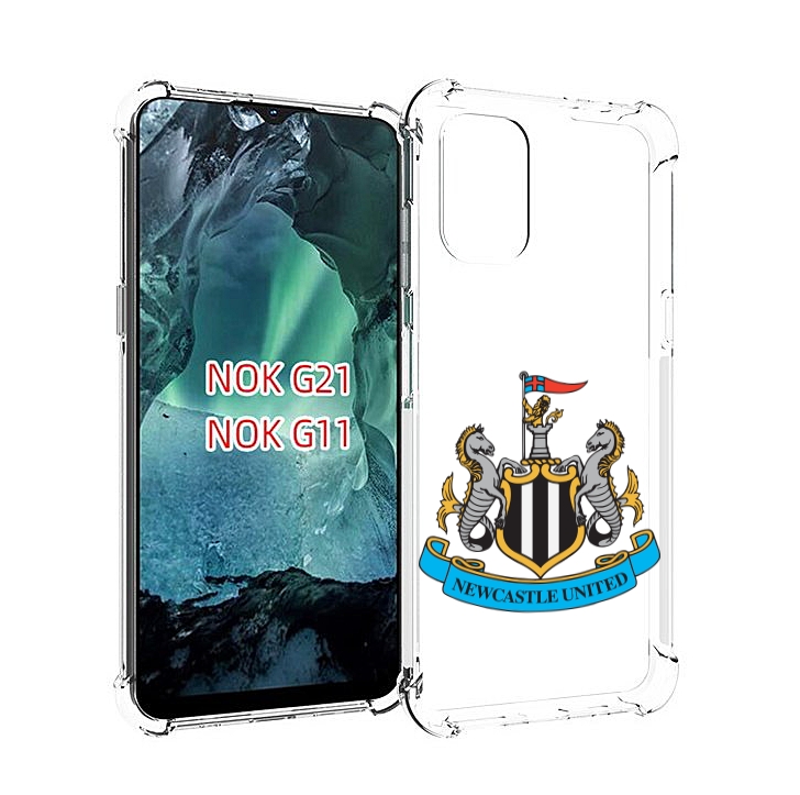 

Чехол Mypads Фк Ньюкасл Для Nokia G11/G21, Прозрачный, Tocco