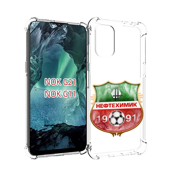 

Чехол Mypads Фк Нефтехимик Нижнекамск Для Nokia G11/G21, Прозрачный, Tocco