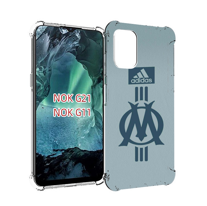 

Чехол MyPads фк марсель для Nokia G11 / G21, Прозрачный, Tocco