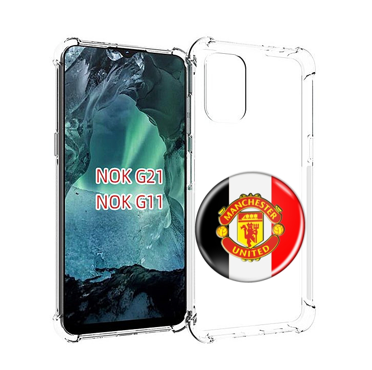 

Чехол Mypads Фк Манчестер ЮнаиТед Мужской Для Nokia G11/G21, Прозрачный, Tocco