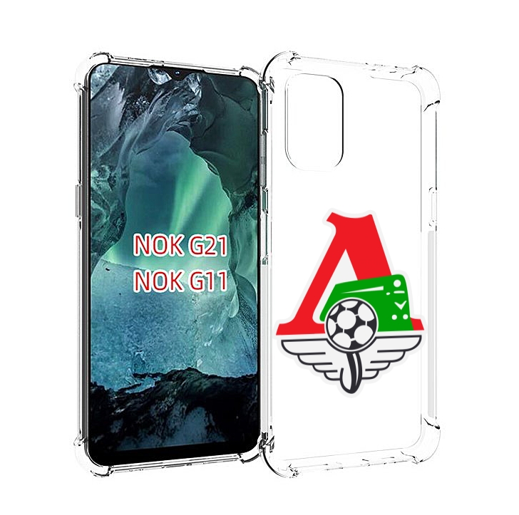 

Чехол Mypads Фк Локомотив Москва Мужской Для Nokia G11/G21, Прозрачный, Tocco