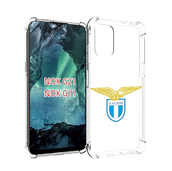 

Чехол Mypads Фк Лацио Для Nokia G11/G21, Прозрачный, Tocco