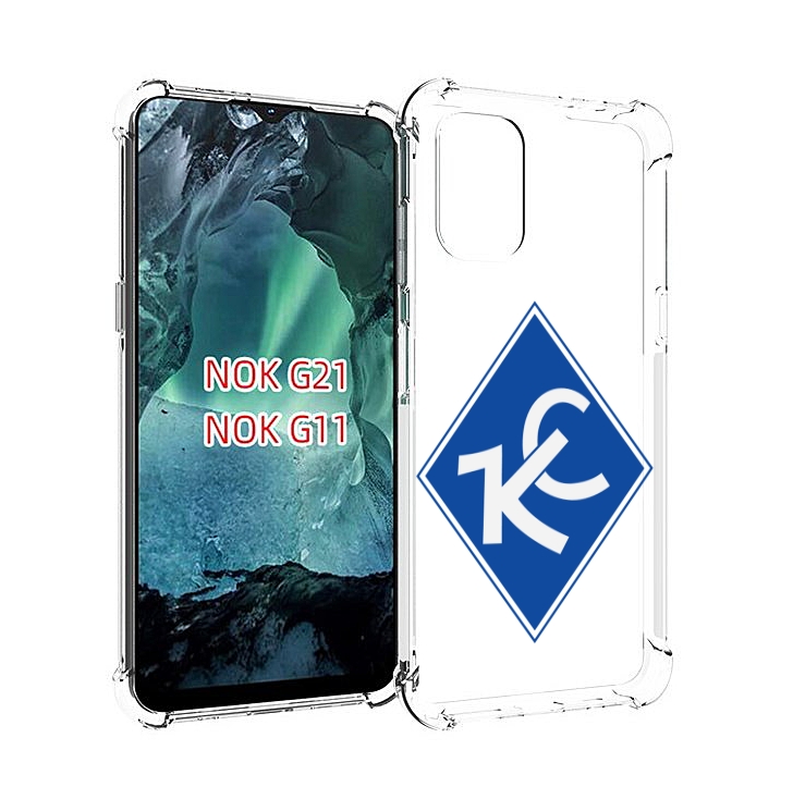 

Чехол Mypads Фк Крылья Советов Мужской Для Nokia G11/G21, Прозрачный, Tocco