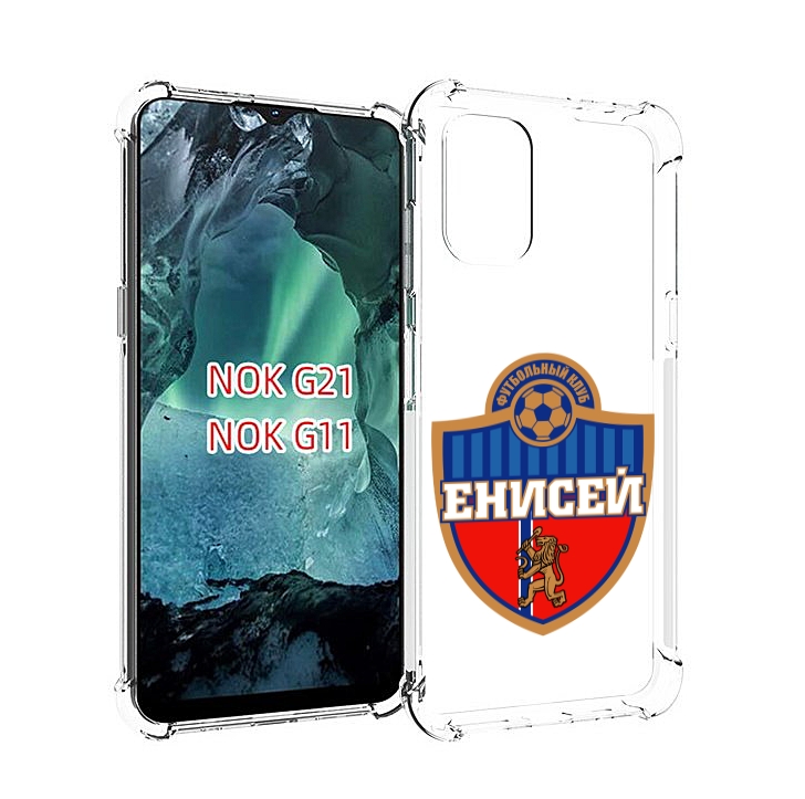 

Чехол Mypads Фк Енисеи Красноярск Для Nokia G11/G21, Прозрачный, Tocco