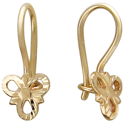 

Серьги из красного золота Эстет 01С716160, 01С716160