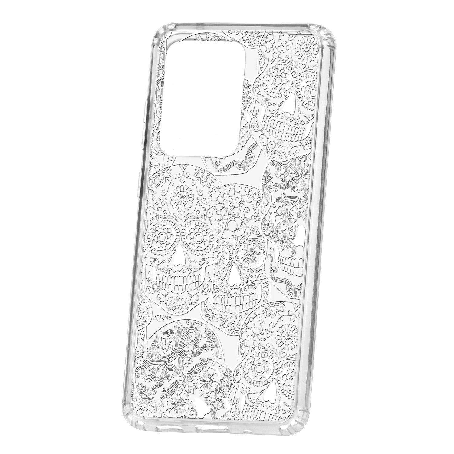 фото Чехол для samsung galaxy s20 ultra кruче print skull white