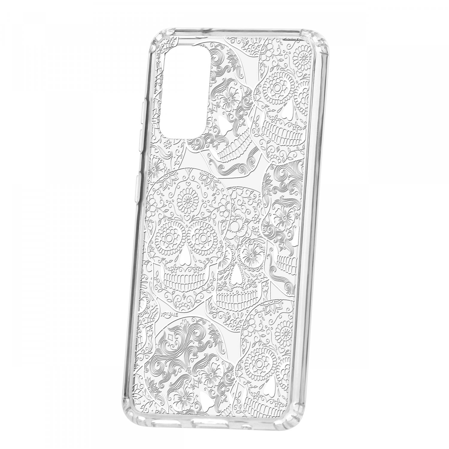 фото Чехол для samsung galaxy s20 кruче print skull white