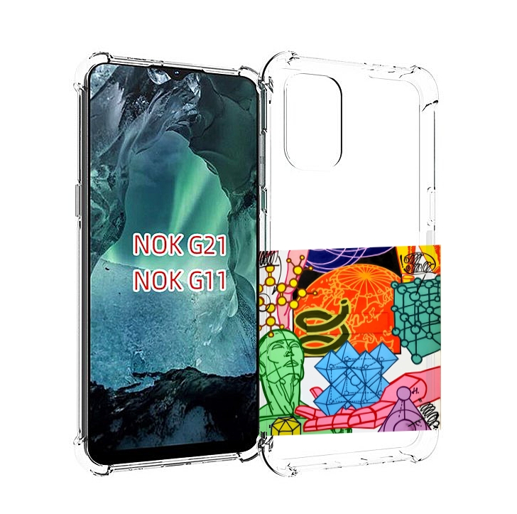 

Чехол Mypads Физика-Химия Для Nokia G11/G21, Прозрачный, Tocco