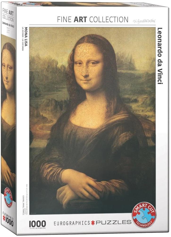 

Пазл Eurographics Мона Лиза 1000 деталей, Мона Лиза